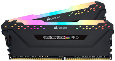 Corsair Vengeance RGB PRO 32GB (2x16GB) DDR4 3600 (PC4-28800) C18 Desktop Memory – schwarz