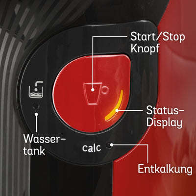 Bosch Tassimo Style friendly Kapselmaschine TAS112E, über 70 Getränke, geeignet für alle Tassen, vollautomatisch, nachhaltig, platzsparend, 1400 W, schwarz