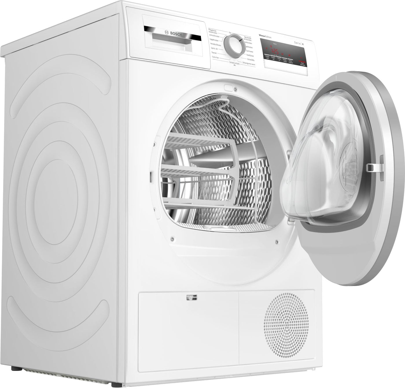 Bosch WTH83VV3 Serie 4 Wärmepumpentrockner, 8 kg, 236 kWh pro Jahr, AutoDry optimale Trocknung, Sensitive Drying-System textilschonende Trocknung, Umweltfreundliches Kühlmittel, Weiß