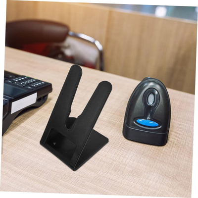 3St Scannerhalterung Scanner-Autohalterung Scannerständer für den Schreibtisch Rack für Etikettenleser Handscanner-Rack Rasierständer Scanner für Computer USB-Scanner Plastik Black ULTECHNOVO