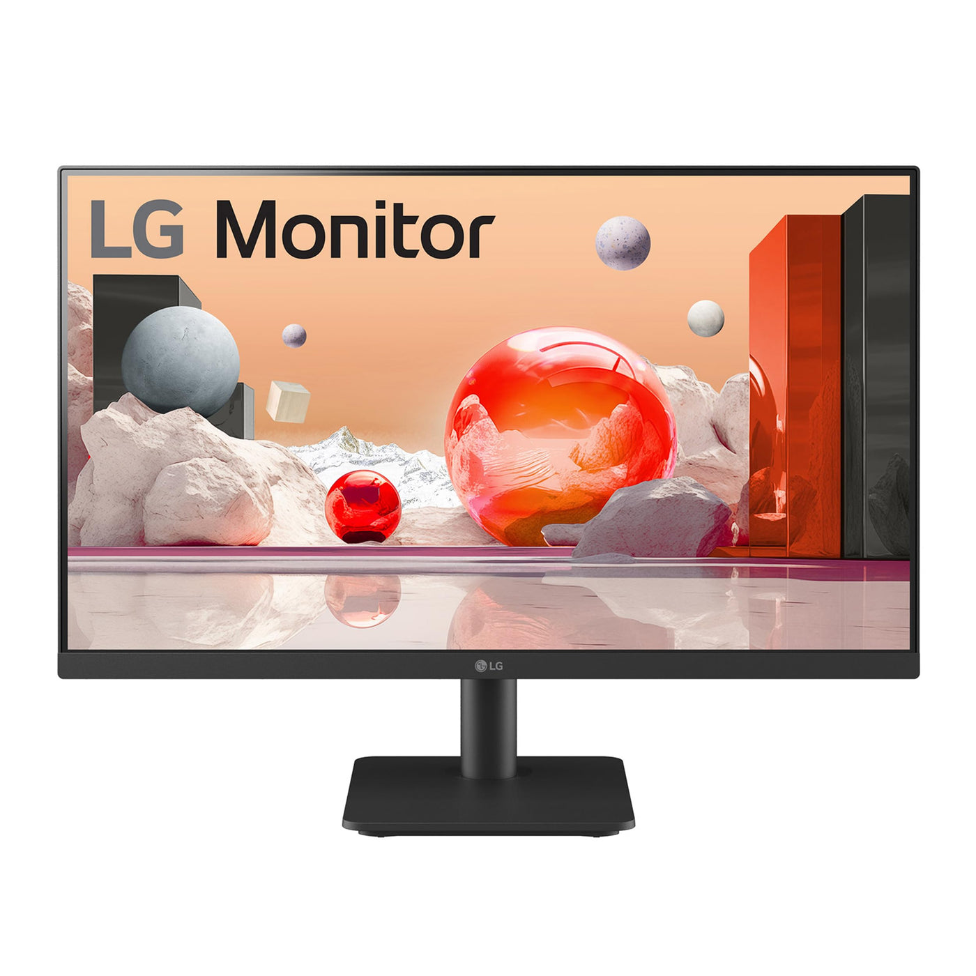 LG Electronics 24MS500-B.AEU FHD IPS-Monitor 24" (60,4cm), 1920 x 1081, 16:9, 5ms GtG, 100 Hz, 72% NTSC, Flicker Safe - Schwarz