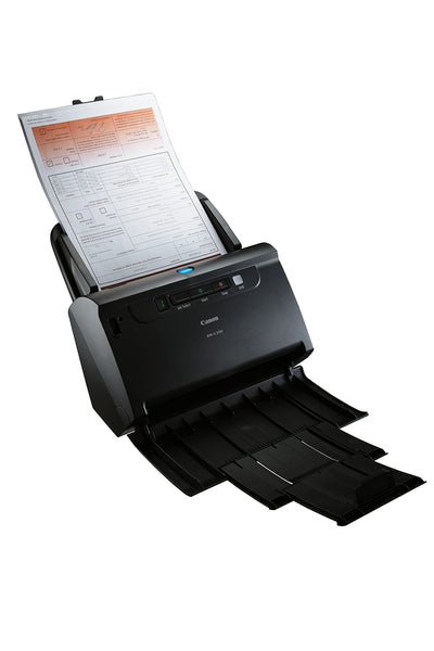 Canon Scanner imageFORMULA DR-C225II | Dokumentenscanner | Duplex Scanner mit Einzug für Homeoffice & Büro mit USB | 45 Blatt Einzug | Bis zu 25 Seiten pro Min | CaptureOnTouch Software mit OCR I PDF