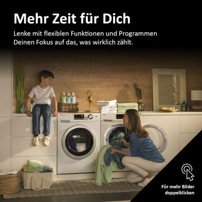 Haier SERIE 636 HW90-BP14636N I Frontlader Waschmaschine 9kg I Washing Machine mit A-Effizienz, 1.400 U/Min. & sparsamem Inverter-Motor I Inkl. Vollwasserschutz, Dampffunktion & Mengenautomatik