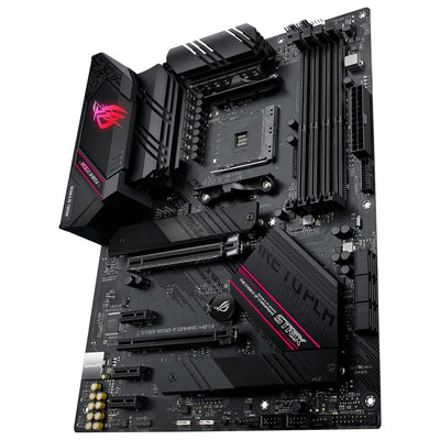 ASUS ROG Strix B550-F Gaming WI-FI II Mainboard Sockel AMD AM4 (AMD B550, ATX, PCIe 4.0, WiFi 6E, SATA 6Gbit/s, USB 3.2 Gen 2, Aura Sync, Two-Way AI Noise Cancelation)