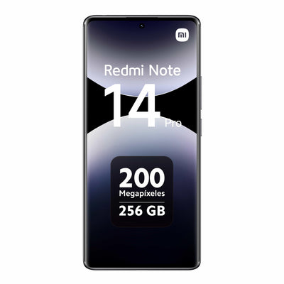 Xiaomi Redmi Note 14 Pro 8 GB RAM 256 GB 6,67 Zoll Rhythm Eye Protection Fingerprint Unlock 50 Million Pixel / Dual Card Dual Standby / NFC, 45 W, Wired Fast Charging, Midnight Black