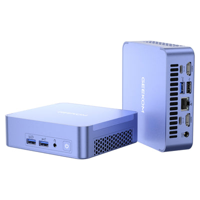 GEEKOM AX7 Pro AI Mini PC, AMD Ryzen 9 7940HS (8 Kerne, bis zu 5,2 GHz) Mini Gaming PC Windows 11 Pro, DDR5 32 GB, 2 TB SSD, AI-Bereit, Radeon 780M, Wi-Fi 6E, BT 5.2, 8K, Kompakt und Leistungsstark