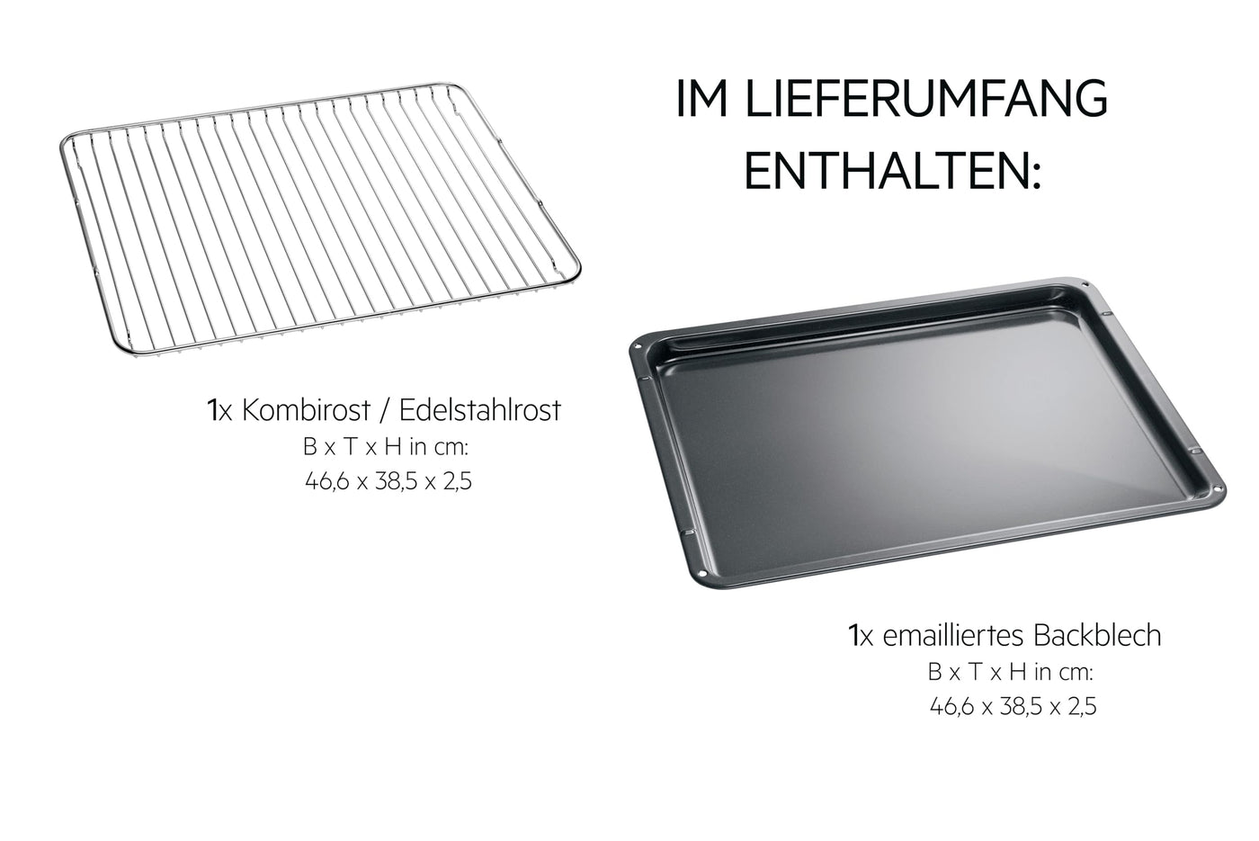 AEG Einbaubackofen – Serie 5 Ringheißluft: Gleichmäßige Garergebnisse auf 3 Ebenen – Pyrolyse Selbstreinigung – 45 Automatikprogramme – LED-Touchdisplay – Schnellaufheizung – Edelstahl / OU5PB40ZSM