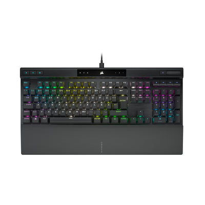 CORSAIR K70 RGB PRO Mechanische Kabelgebundene Gaming-Tastatur - CHERRY MX RED Linear Switches - PBT Double-Shot Keycaps - iCUE-Kompatibel - QWERTZ DE - PC, Mac, Xbox - Schwarz