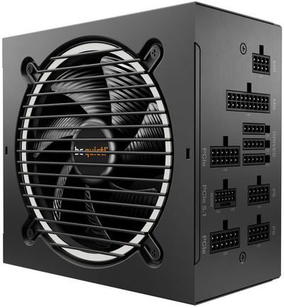 be quiet! Pure Power 12 M 1000W, ATX 3.0- und PCIe 5.0 kompatibel, 80 Plus Gold, moduleres Netzteil, 12VHPWR-Kabel inkludiert, 120mm be quiet! Lüfter, BN345