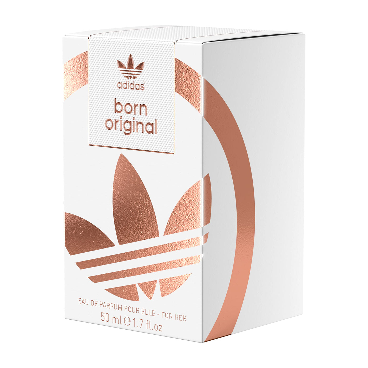 adidas Born Original Eau de Parfum – Fruchtig-blumiges Damen Parfüm mit explosivem Mix aus kontrastierenden Düften – 1 x 50 ml