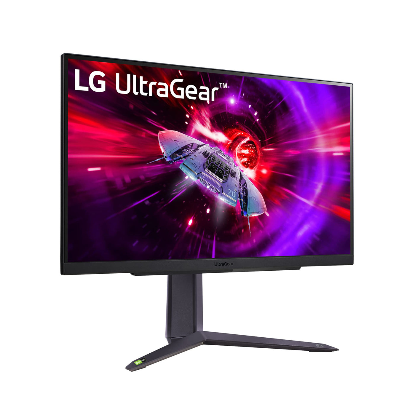 LG Electronics 27GS75QX-B.AEU UltraGear™ QHD Gaming IPS-Monitor 27" (68,4 cm), 2560 x 1440, 16:9, 1ms GtG, 180 Hz, HDR10, 300 cd/m² Helligkeit (typ.), NVIDIA G-Sync Compatible, AMD FreeSync - Schwarz