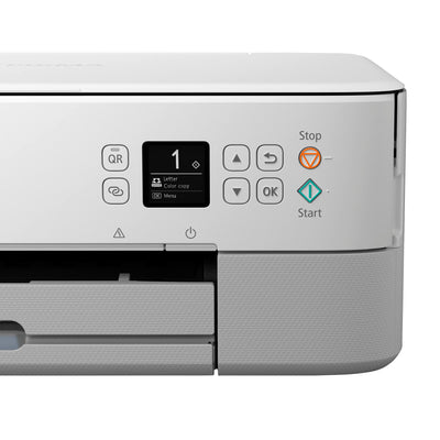 Canon PIXMA TS5351i Multifunktionsdrucker 3in1 Drucker/Kopierer/Scanner, WLAN, Randlosfotos, kabelloses Drucken/Scannen via Cloud + Smartphone, Duplex, 2. Einzug, PIXMA Print Plan kompatibel, weiß