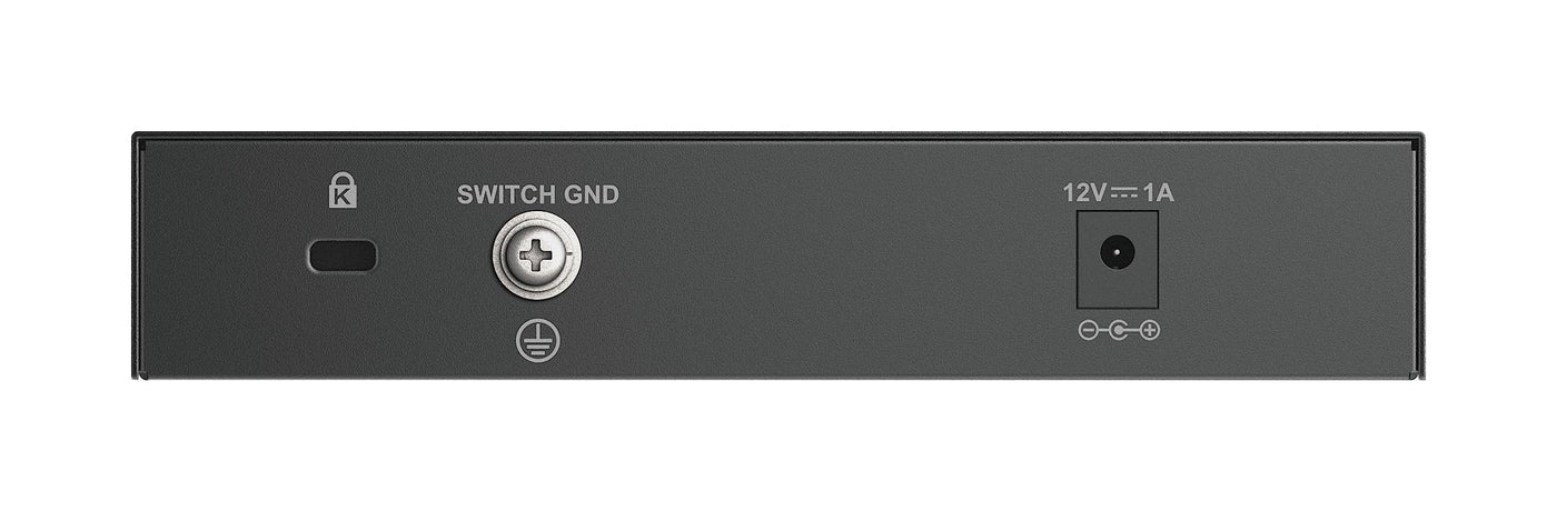 D-Link DMS-108 8-Port Multi-Gigabit Unmanaged Desktop Switch (8X 2,5G Ports, Lüfterlos, Kompakt, Metal Gehäuse, QoS, Plug and Play)