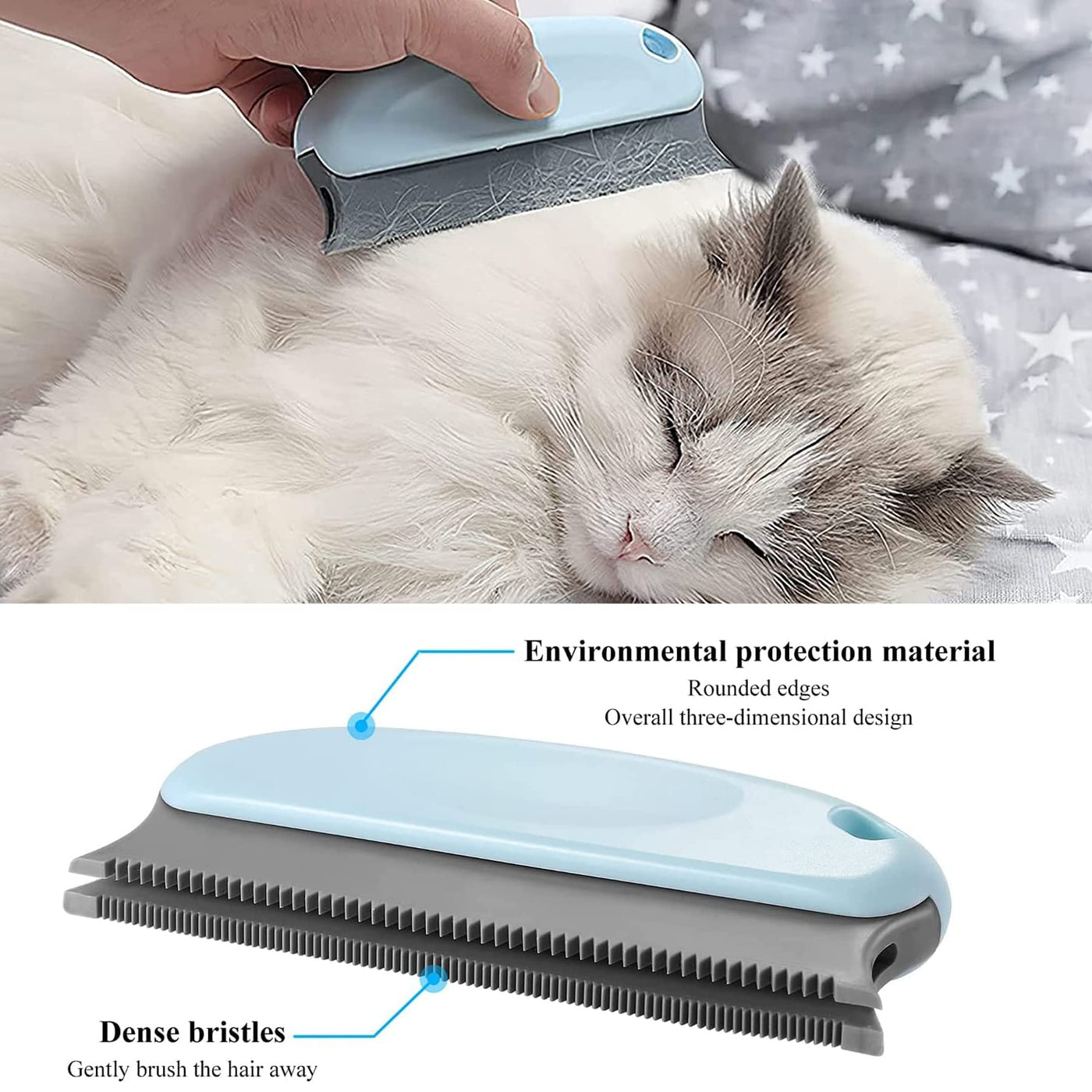 DINGFENG Wiederverwendbarer Magische Pfoten Fusselbürste, fusselentferner Kleidung 4 Stück, Lint Remover, pet Hair Remover, Tierhaarentferner zum Weben von Mänteln, Teppichen, Sofa