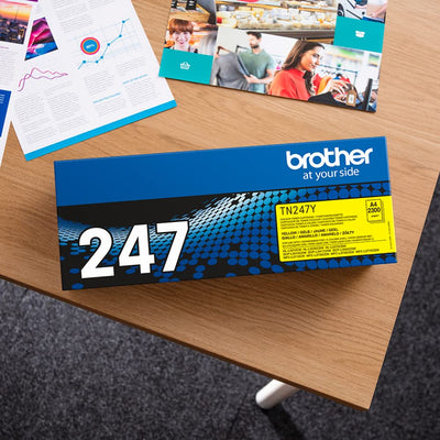 Brother TN247Y Gelb Original Toner Pack Of 1, XL