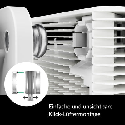 ARCTIC Freezer 36 A-RGB - Single-Tower CPU Kühler mit Push-Pull & ARGB Beleuchtung, Zwei druckoptimierte 120 mm P-Lüfter, Hydrodynamisches Gleitlager, 200–2000 RPM, 4 Heatpipes, inkl. MX-6 - Weiß