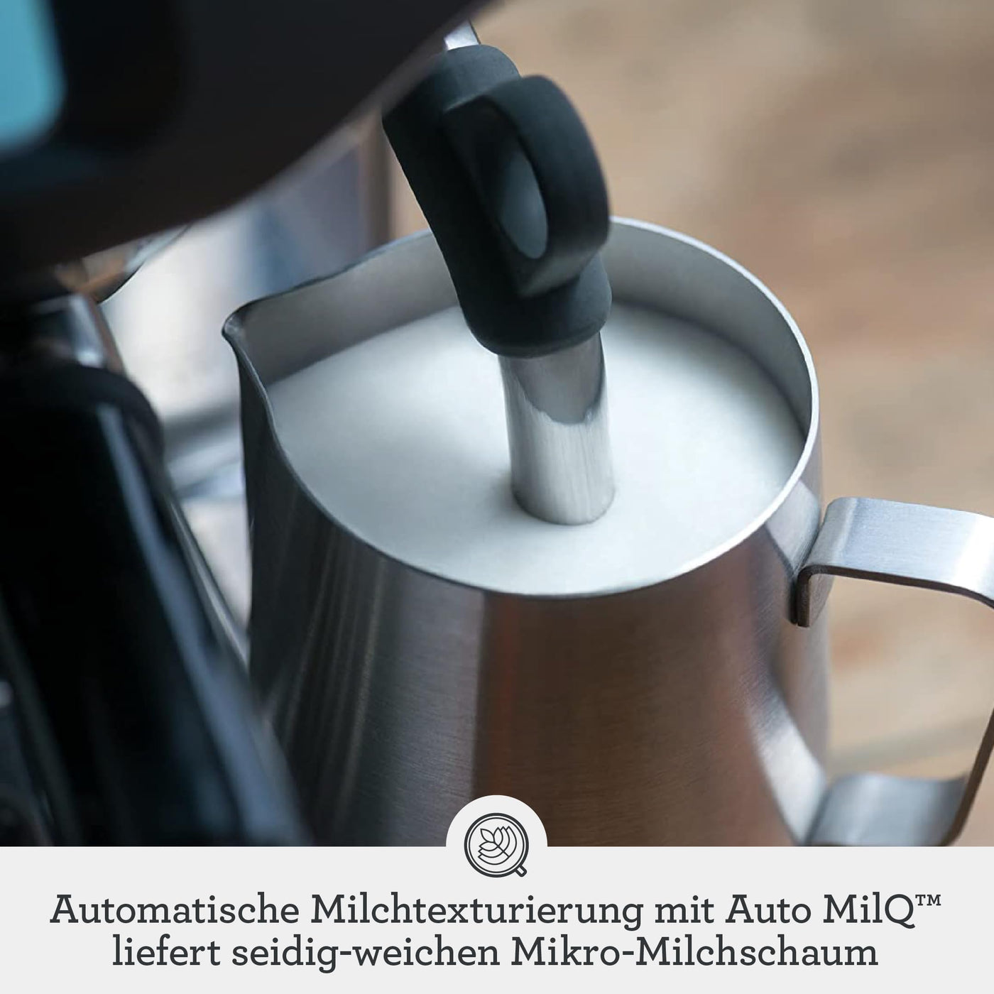 Sage - The Barista Touch - Kaffeevollautomat mit automatischem Milchaufschäumer - Gebürsteter Edelstahl