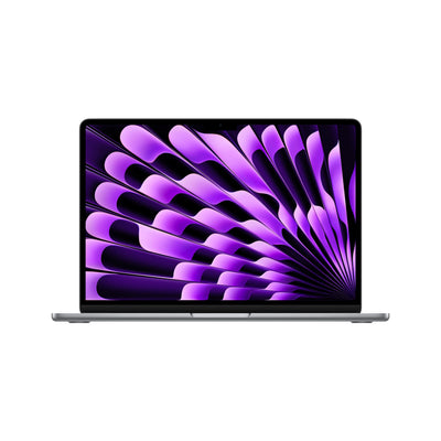 Apple 13" MacBook Air Laptop mit M3 Chip: 13,6" Liquid Retina Display, 16 GB gemeinsamer Arbeitsspeicher, 256 GB SSD Speicher, beleuchtete Tastatur, 1080p FaceTime HD Kamera, Space Grau