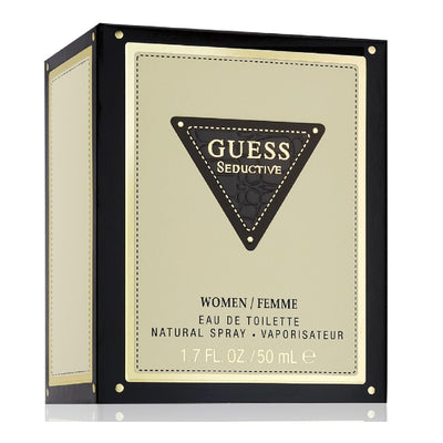 GUESS Seductive, Eau de Toilette für Damen, Blumig-Fruchtig, Sinnlicher Duft, Lang Anhaltend, 50 ml