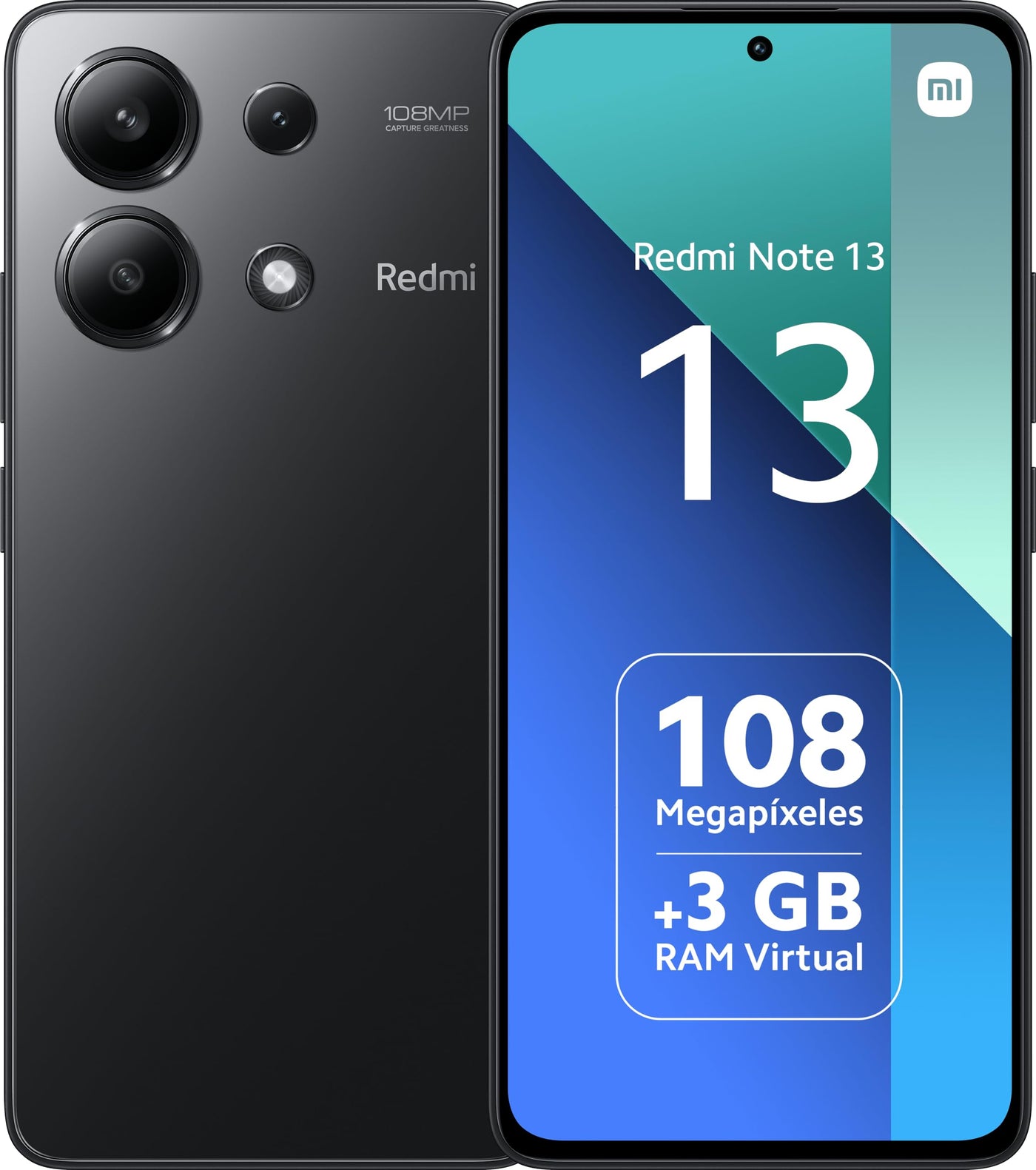 Xiaomi Redmi Note 13 4G 6GB RAM 128GB Midnight Black