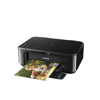 Canon PIXMA MG3650S Drucker Farbtintenstrahl DIN A4 (Scanner, Kopierer, Bürodrucker, 4.800 x 1.200 dpi, WLAN, Apple AirPrint, automatischer Duplexdruck) schwarz