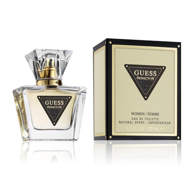 GUESS Seductive, Eau de Toilette für Damen, Blumig-Fruchtig, Sinnlicher Duft, Lang Anhaltend, 30 ml