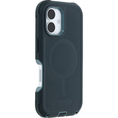 OtterBox Defender Series MagSafe Hülle für iPhone 16, stoßfest, sturzsicher, extrem robust, Schutzhülle, 7X getestet nach Militärstandard, Grün