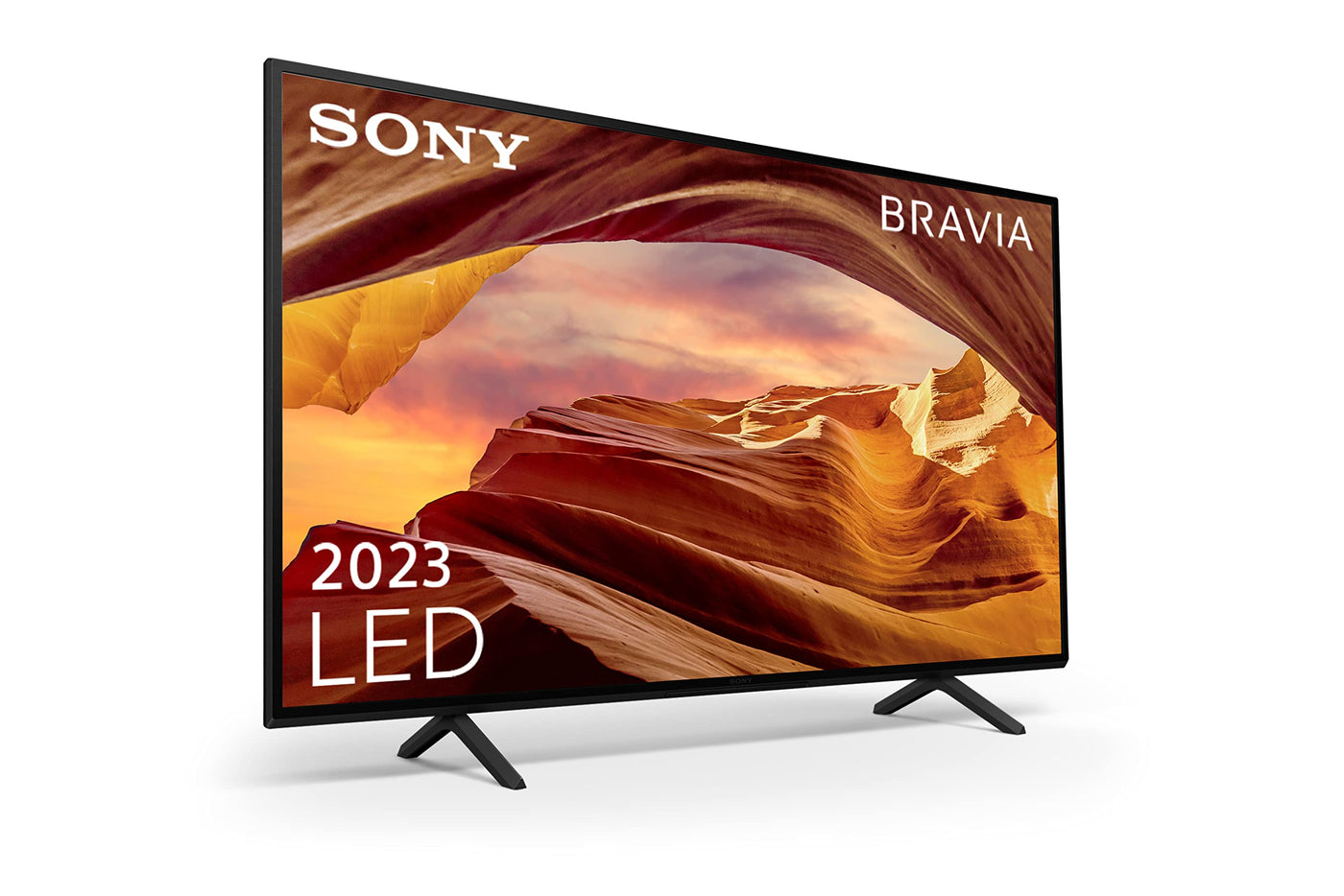 Sony BRAVIA, KD-55X75WL, Téléviseur 55 pouces, LED, 4K HDR, Google TV, Smart TV, Fonctionne avec Alexa, BRAVIA CORE, HDMI 2.1, Menu de jeu avec ALLM