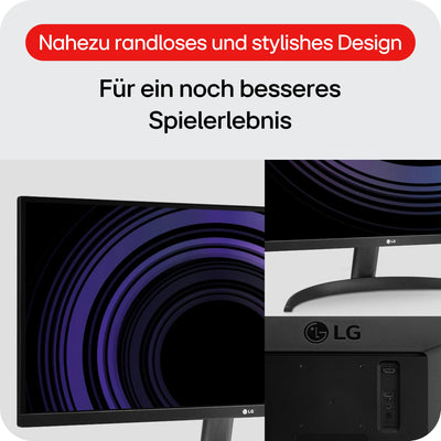 LG Electronics 29WQ500-B.AEU UltraWide IPS-Monitor 29" (73cm), 2560 x 1080, 21:9, 5ms GtG, 100 Hz, HDR10, AMD FreeSync, Flicker Safe - Schwarz