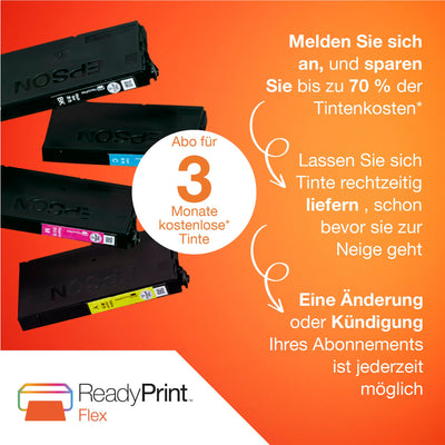 Epson Expression XP-5200 A4 kabelloser Multifunktionstintenstrahldrucker inkl. kostenloser Tinte für 3 Monate* bei ReadyPrint Flex-Abo