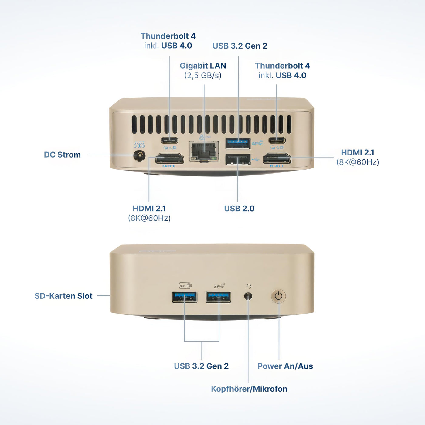 FutureNUC Lux Intel® Core-i7 13. Gen. • NUC 13 Lux PC • 10 Kerne, bis zu 5,0GHz • 32GB RAM, 1TB SSD • WiFi 6E, TB 4, BT 5.3 • Windows 11 Pro • Mini Micro Desktop PC für Home & Business