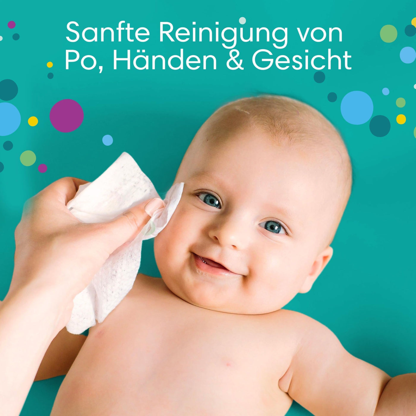 Pampers Fresh Clean Feuchttücher 15 Packungen mit 80 Stück - 1200 Feuchttücher, milder Duft, auch für Hände und Gesicht geeignet