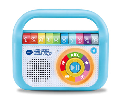 VTech Baby Mein erster Musik-Player – Mit 40 Liedern, Bluetooth- und Aufnahmefunktion – Für Kinder von 2-5 Jahren