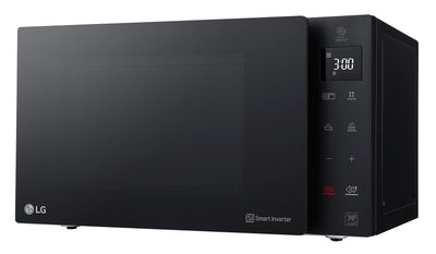 LG MH6535GIS Mikrowelle mit Smart Inverter Technologie & Quarz Grill, 25 Liter Kapazität, 1000 W, Automatikprogramme, einstellbare Leistungsstufen für optimales Garen und EasyClean-Funktion, Schwarz