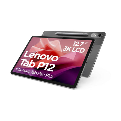 Lenovo Tab P12 | 12,7" 3K Touch Display | 2944x1840 | Tablet Computer | MediaTek Dimensity 7050 | 8GB RAM | 128GB | Android 14 | grau | Inkl. Pen