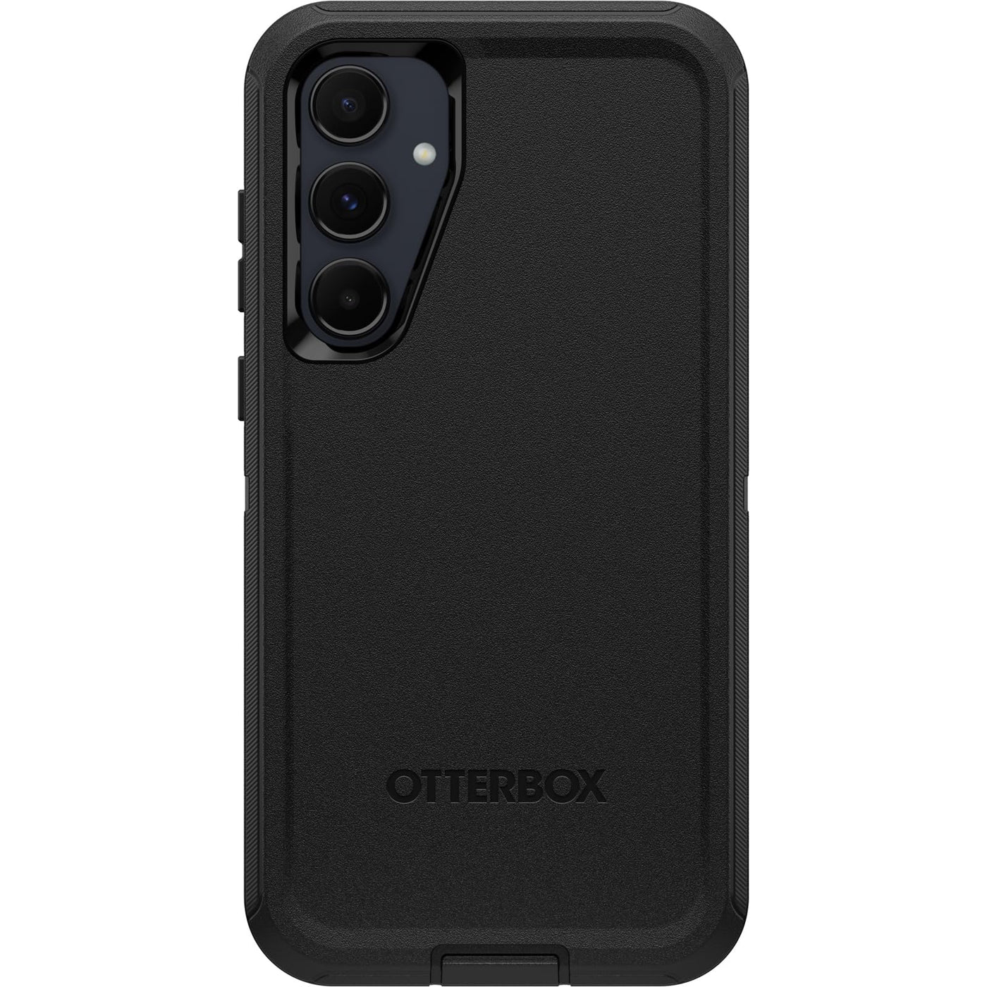 OtterBox Defender Hülle für Samsung Galaxy A55 5G, stoßfest, sturzsicher, extrem robust, Schutzhülle, 5X mehr Stürze als nach Militärstandard, kompatibel mit kabellosem Aufladen, Schwarz