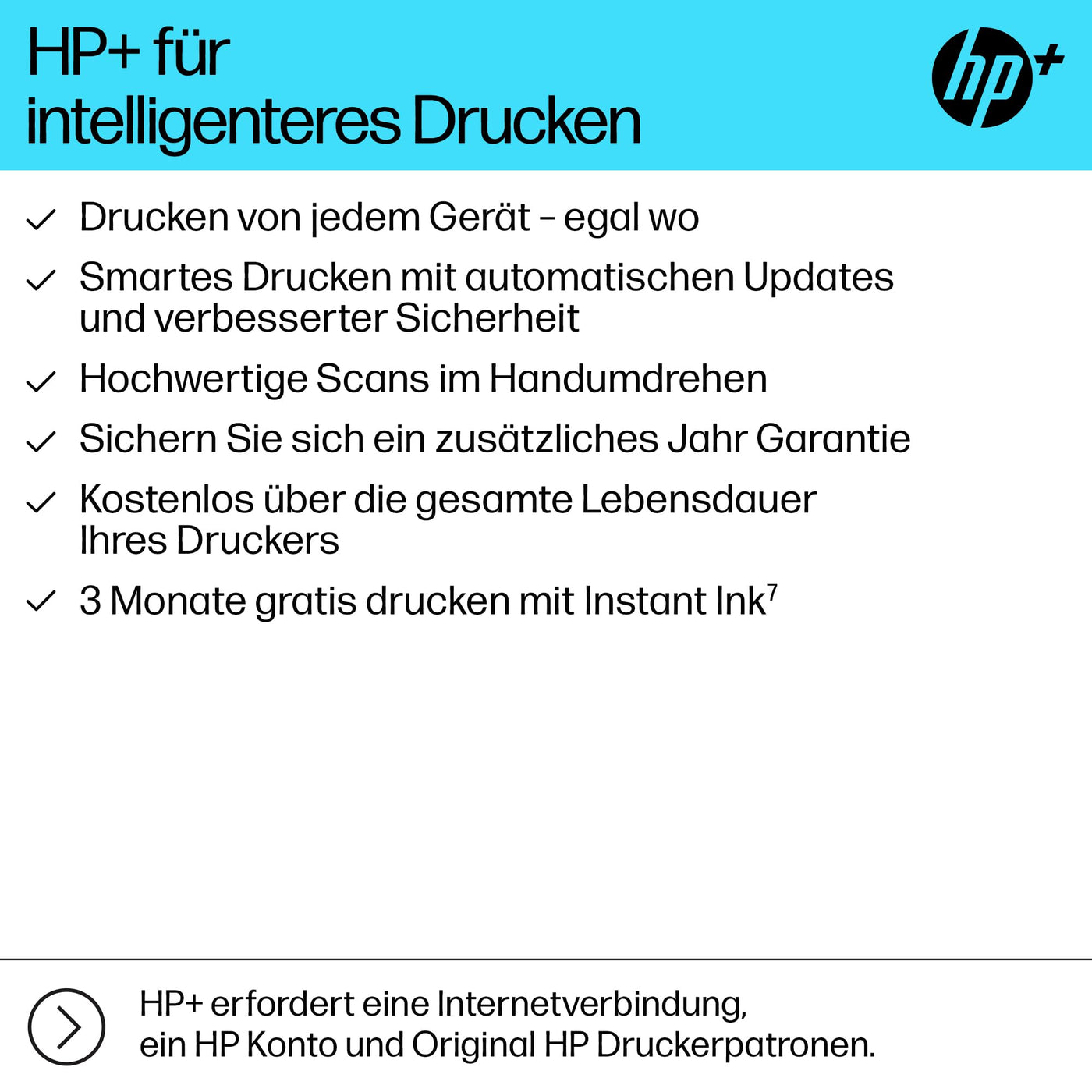 HP OfficeJet Pro 9730e A3-Multifunktionsdrucker (Drucken, Scannen und Kopieren bis A3), 3 Monate gratis drucken mit HP Instant Ink inklusive, HP+, Fax, WLAN, LAN, Duplex, Airprint, Grau-Weiß