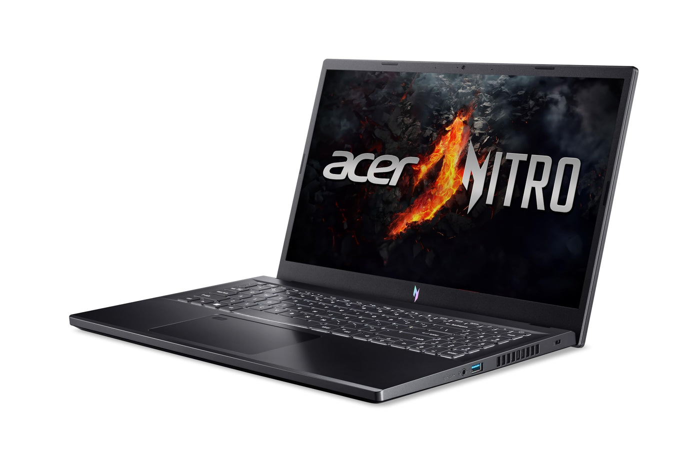 Acer Nitro V 15 (ANV15-51-560K) Gaming Laptop | 15.6 Inch FHD 144Hz Display | Intel Core i5-13420H | 16 GB RAM | 512 GB SSD | NVIDIA GeForce RTX 4050 | Windows 11 | QWERTZ Keyboard | Black