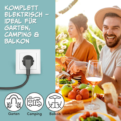 GOURMETmaxx Elektrische Multifunktionspfanne ⌀ 40cm | Mit Thermostat, Glasdeckel & Antihaftbeschichtung | XXL Volumen - optimal als Paellapfanne, Schmorpfanne & Wokpfanne | 1500W [Edelstahl]