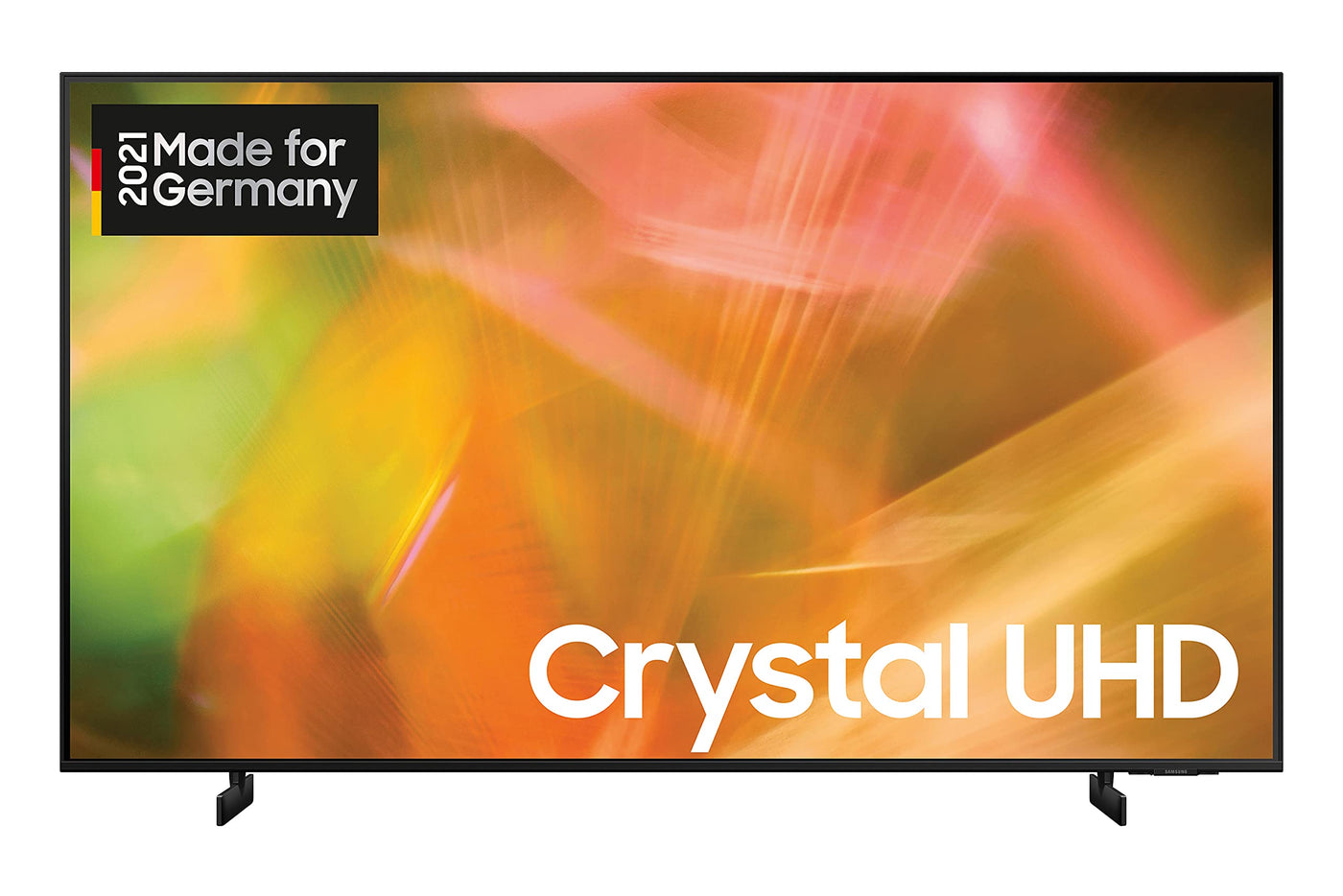 Téléviseur Samsung Crystal UHD 4K 43 pouces (GU43AU8079UXZG), HDR, AirSlim, Dynamic Crystal Color [2021]