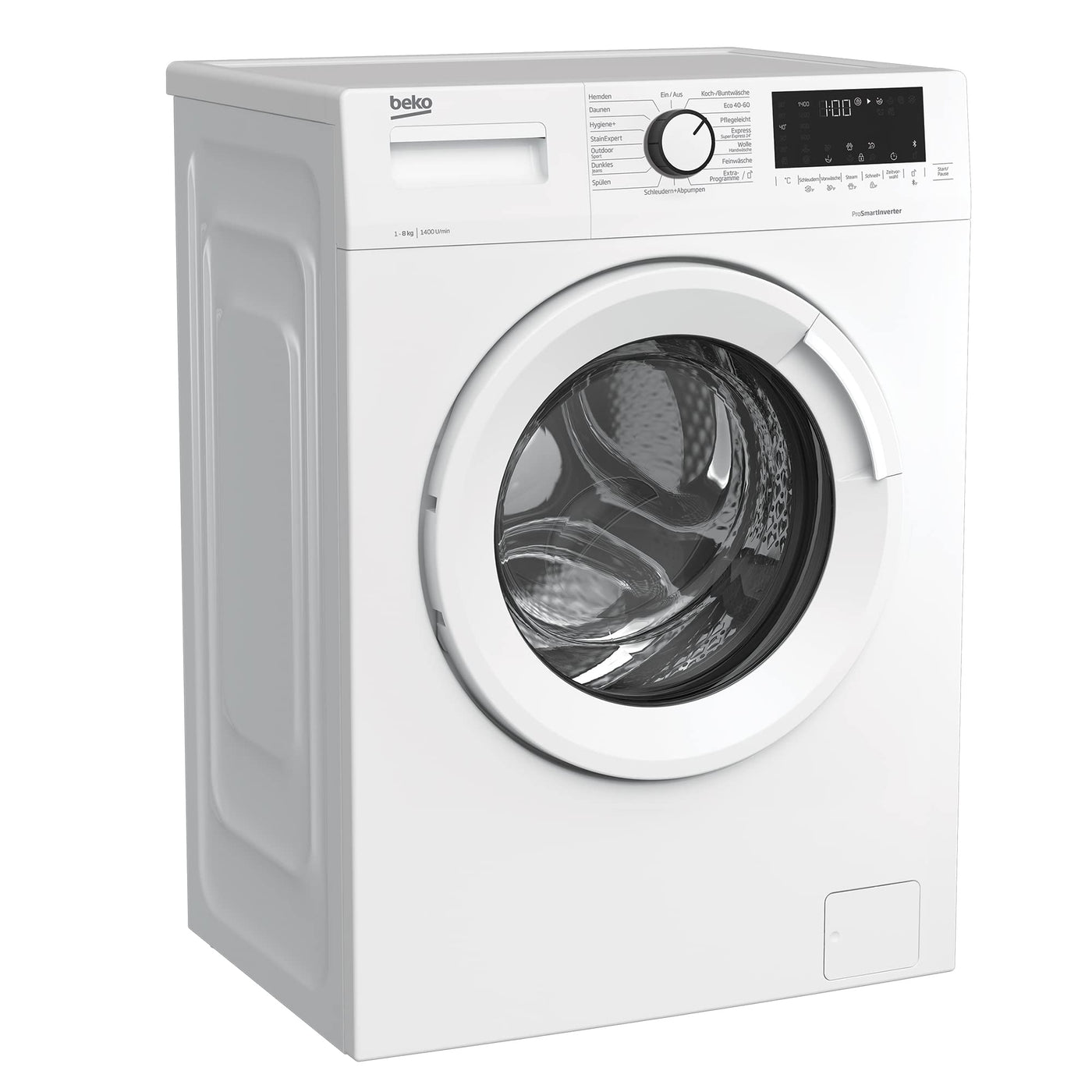 Beko WML8146T5STR1 Waschvollautomat 8kg Bluetooth-Steuerung AddXtra Nachlegefunktion White