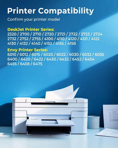 ECHALLENGE 305XL 305XL HP 305 XL Tintenpatrone Combo Pack für HP 305 Tintenpatronen für DeskJet 2710 2720 DeskJet Plus 4100 4130 Envy 6010 6030 Envy Pro 6420 6430 (Schwarz & Farbe)