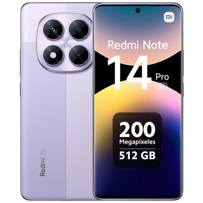 Xiaomi Redmi Note 14 Pro 5G Smartphone 12+512GB, 6.67" Super QPD, Ultra-Clear, Black (EU Versione)