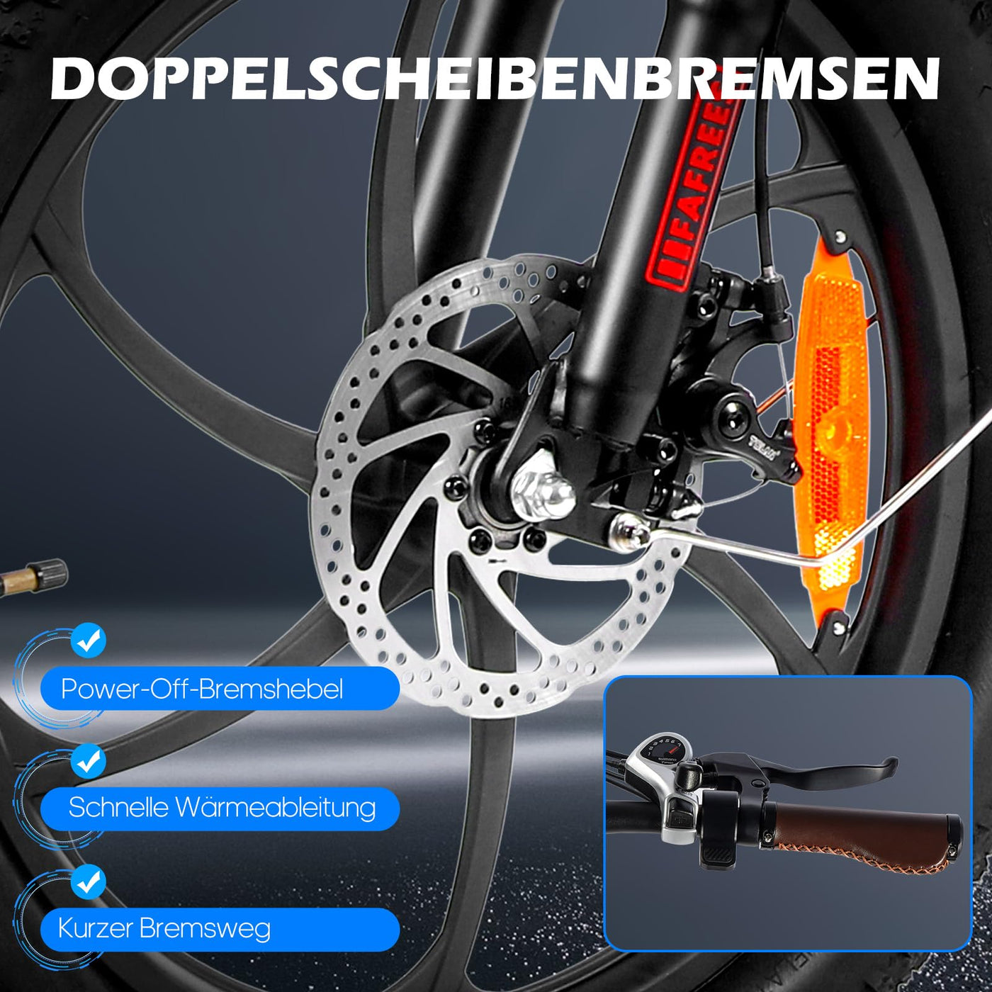 Fafrees E Bike für Herren Damen, 20 Zoll Elektrofahrrad Klapprad Bis 25 km/h mit 36V 18AH Akku und 250 W-Motor, 70-150KM Elektrofahrräder, F20 Pro (Schwarz)