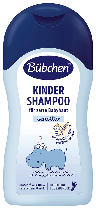 Bübchen Kinder Shampoo, 400 ml – milde Haarwäsche für Babys und Kinder ohne Tränen, Babyshampoo für leicht kämmbares Haar, ohne Silikone