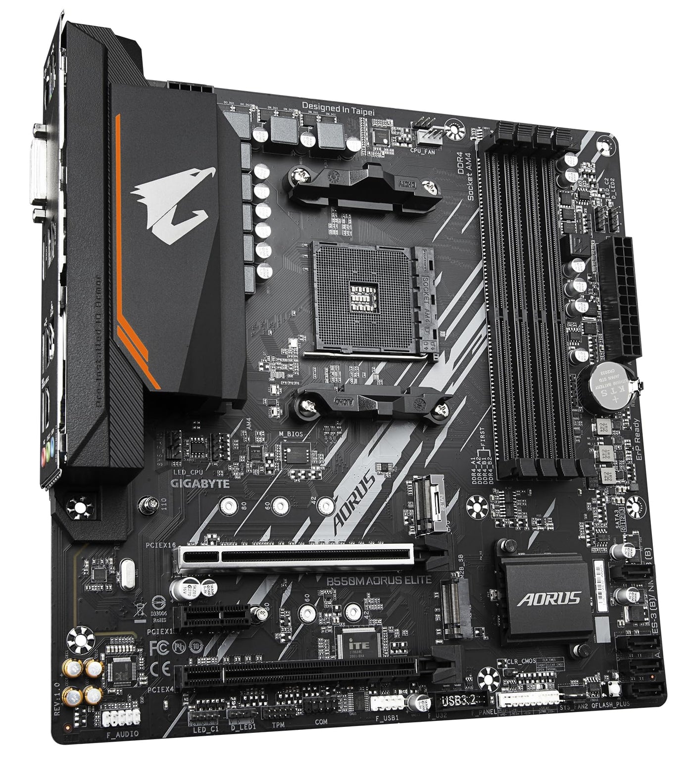 GIGABYTE B550M AORUS Elite mATX Motherboard for AMD AM4 CPUs