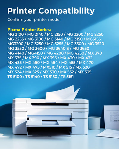 ECHALLENGE PG-540 XL CL-541 XL Kompatibel für Canon Druckerpatronen 540 541 XL Multipack Patronen für Pixma TS5150 MG3650 MG3600 MG4250 MX475 MX375 MX535 MG3150 MG3500 (1 Schwarz, 1 Farbe)