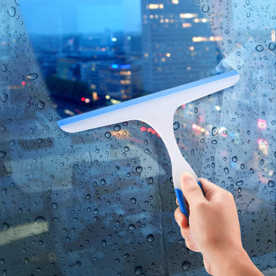 3 Stück Duschkabinenabzieher, Duschabzieher, Duschwischer, Glasreinigung Gummiklinge, Kunststoffreiniger Schaber Waschmaschine für Spiegel, Badezimmer, Fenster, Boden, Glas