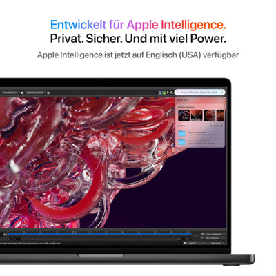 Apple 2024 MacBook Pro Laptop mit M4 Pro Chip mit 12-Core CPU und 16-Core GPU: 14,2" Liquid Retina XDR Display, 24 GB gemeinsamer Arbeitsspeicher, 512 GB SSD Speicher; Space Schwarz