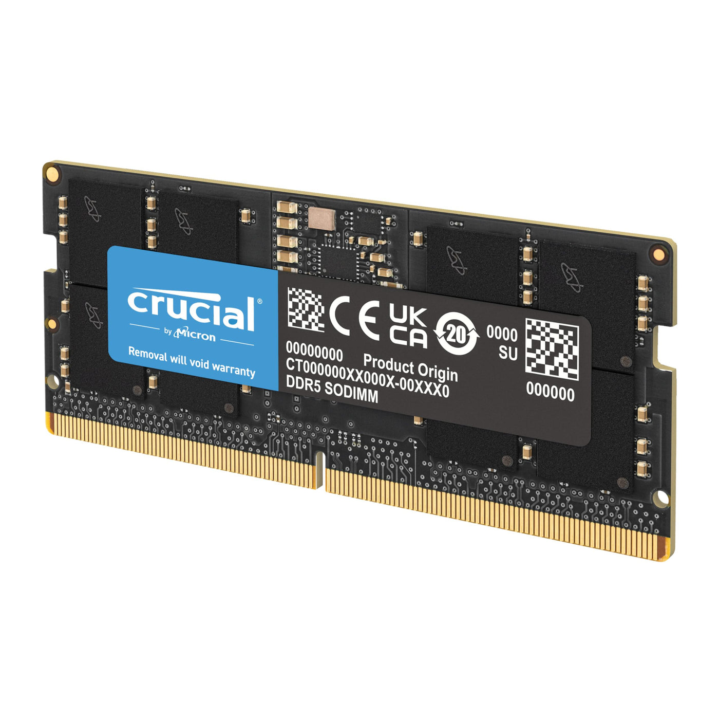 Crucial RAM 32GB DDR5 4800MHz CL40 Laptop-Speicher CT32G48C40S5